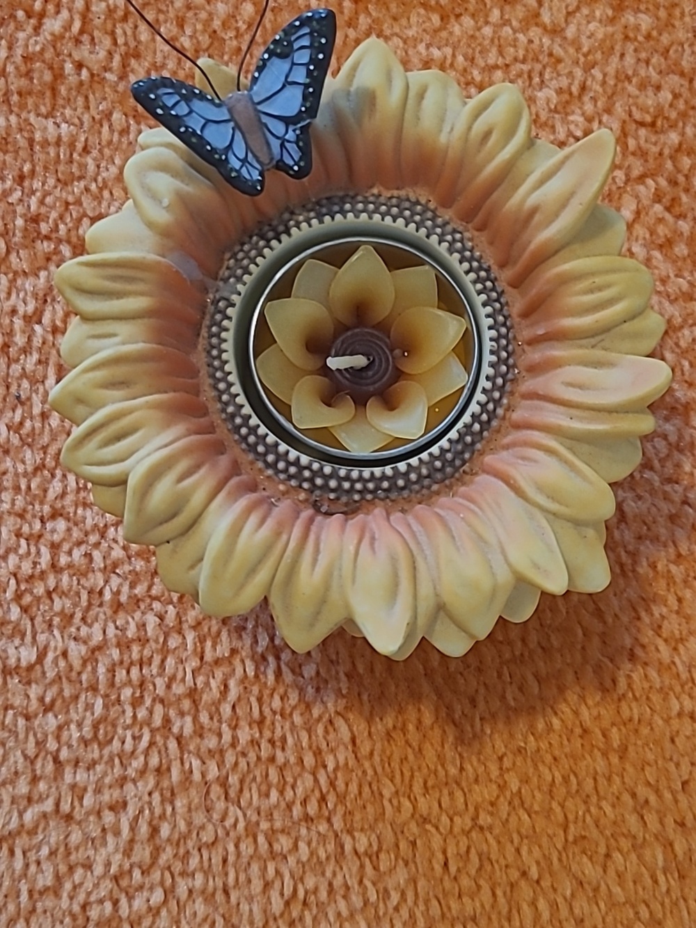 Partylite Sunflower Tealite - Picture 2 of 5